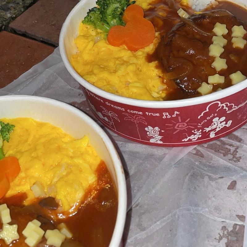 ハンバーグオムライスボウル(プラズマ・レイズ・ダイナー)