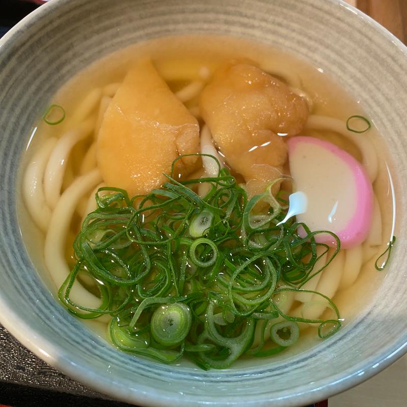きつねうどん(博多ごろうどん)