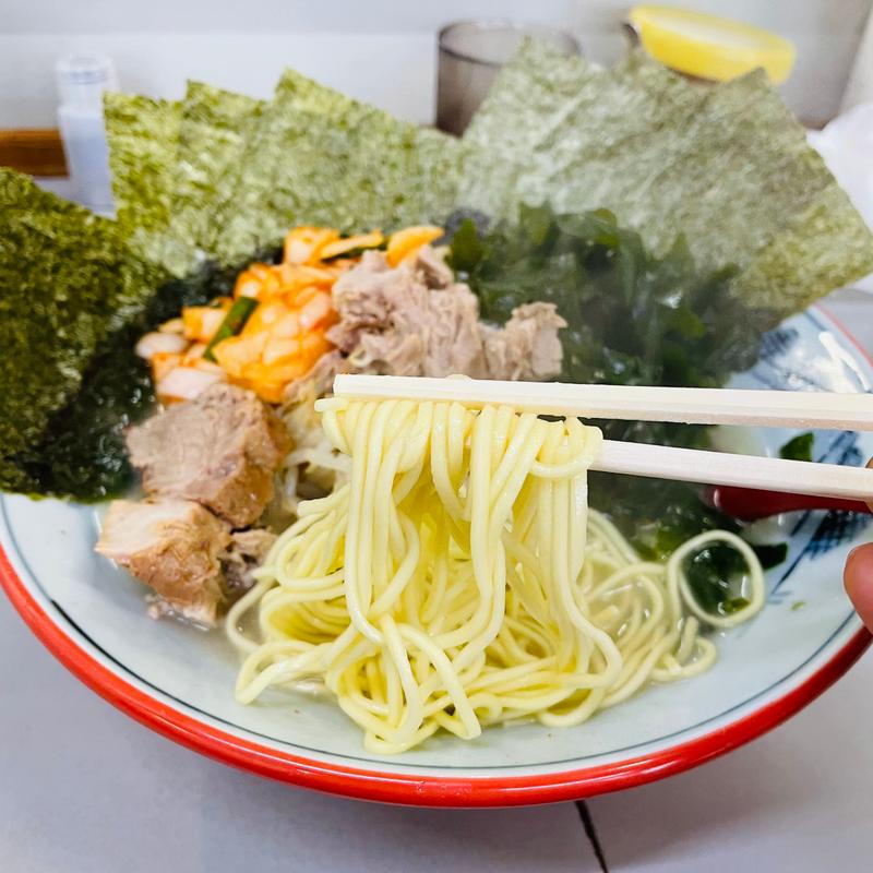 塩ラーメン＋海苔＋わかめ＋もやし(ラーメンショップ 122号騎西店)