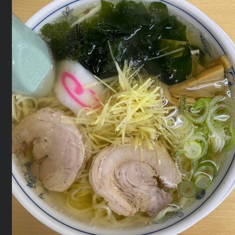 生姜ラーメン(めん一番)