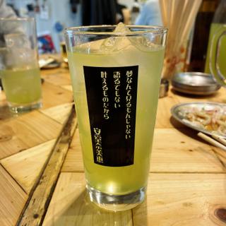コウバシ緑茶ハイ(大衆酒場 チャン栓チャン)