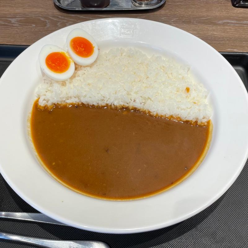 オリジナルカレー+ゆで玉子(マイカリー食堂　上野店)