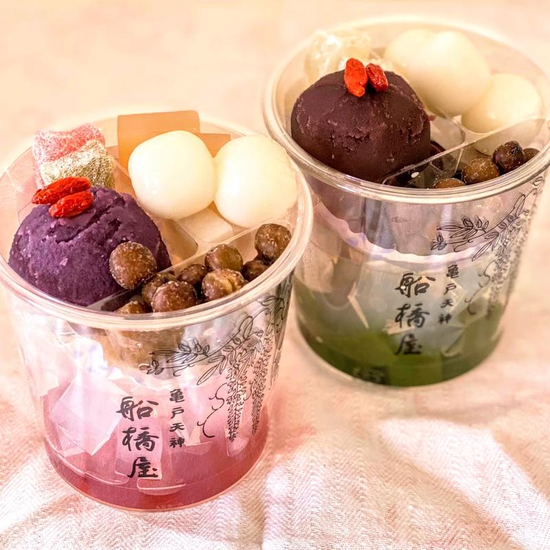 あんみつ(船橋屋 亀戸天神前本店 （ふなばしや）)