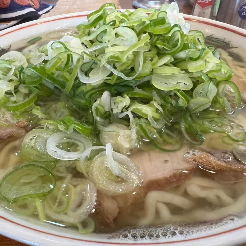 塩ラーメン 大盛り ネギ増し(ラーメンうめ八 )
