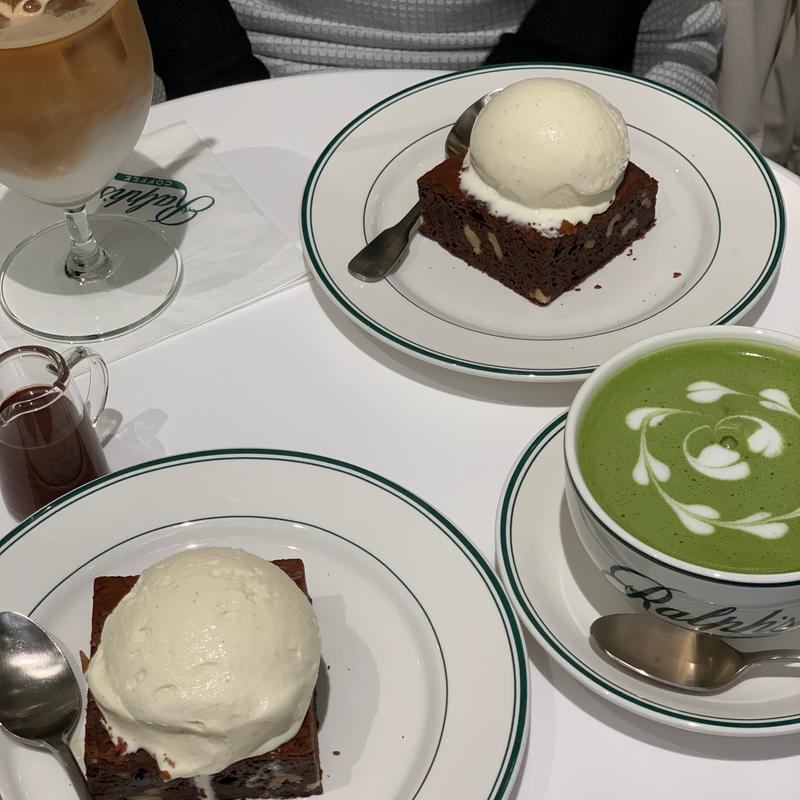 ブラウニーバニラアイスクリーム(ラルフズコーヒー RAYARD Hisaya-odori Park)