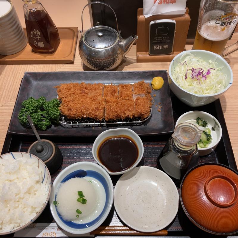 大ひれかつ御飯(和幸 ユニモール名古屋店)