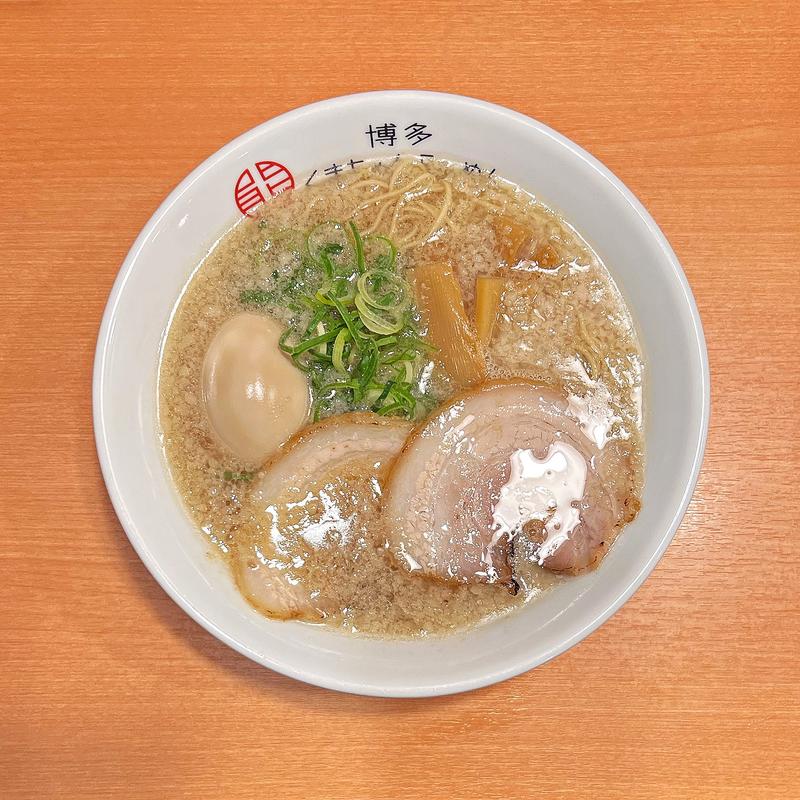 背脂醤油とんこつ(博多くまちゃん らぁめん 大名本店)