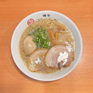 背脂醤油とんこつ(博多くまちゃん らぁめん 大名本店)