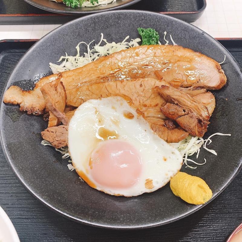 ハムエッグ(うんの食堂 )