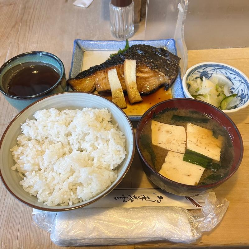 銀むつ照焼定食(三州屋 飯田橋 （さんしゅうや）)
