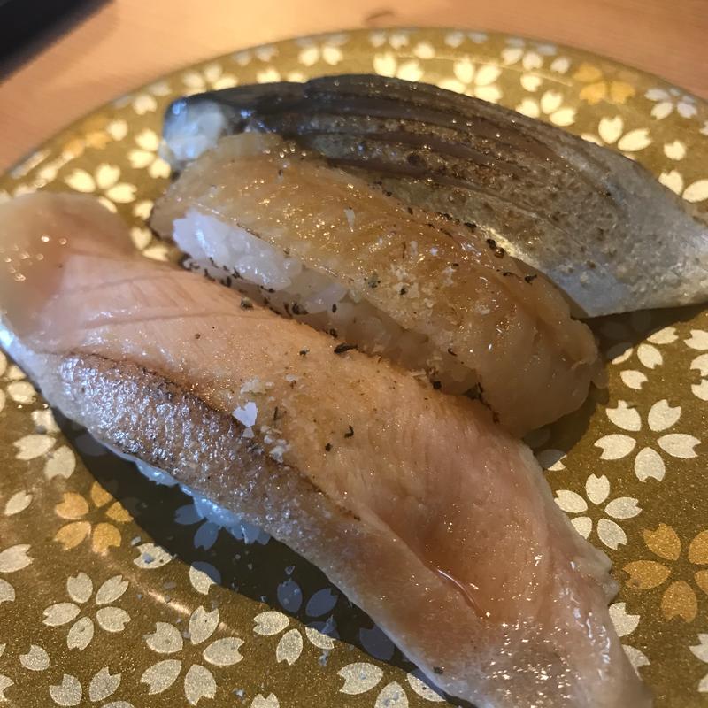 しめ鯖(グルメ回転寿司 函太郎 五稜郭公園店)