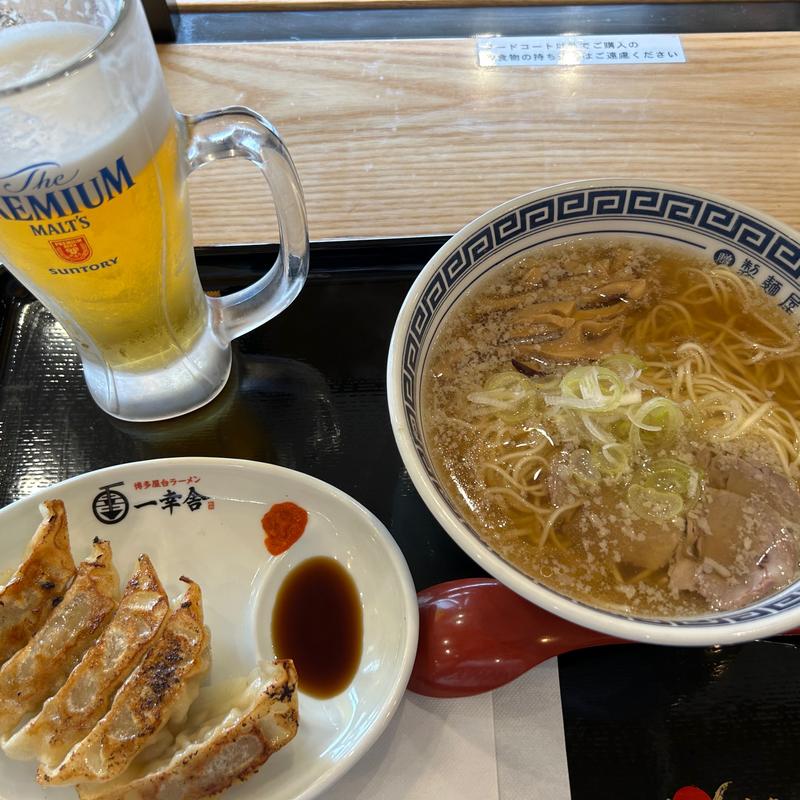博多豚そば(博多屋台ラーメン一幸舎 マークイズ福岡ももち店)