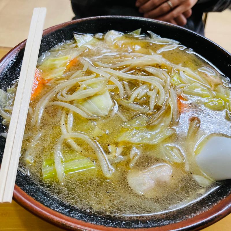 タンメン(手もみらーめん十八番 羽生店)