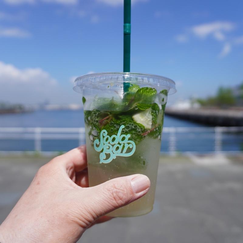 季節のノンアルコール・モヒート(SODABAR)