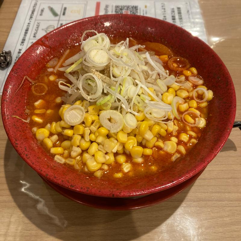 旨辛味噌ラーメン(札幌ラーメン みそ吟 長居公園店)