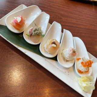 海鮮ひとくち寿司　5本(北の味紀行と地酒 北海道 池袋西口店)