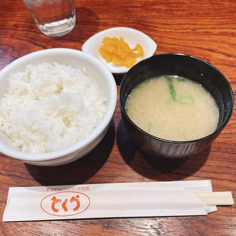 和風セット(手づくりハンバーグの店とくら京都三条店)