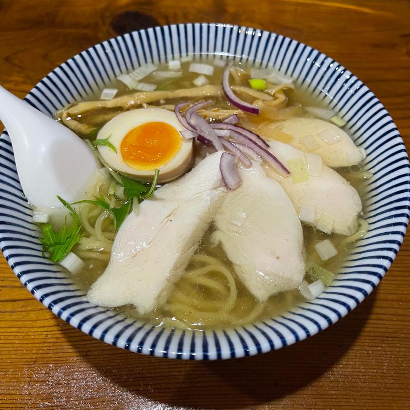 とりそば塩ラーメン(麺屋 芽ぶき)