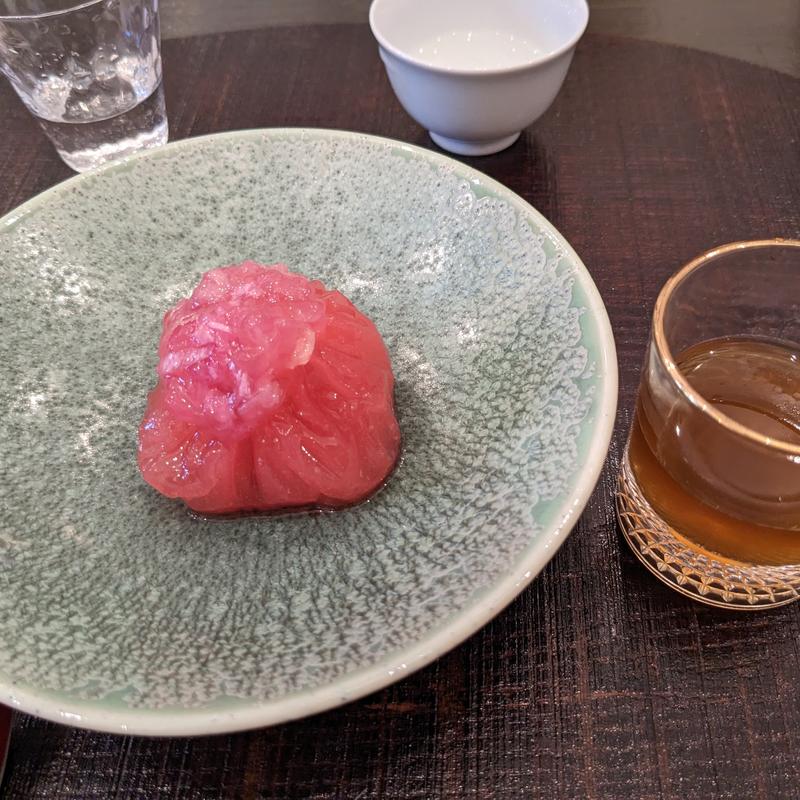 蓮の花の葛饅頭(和菓子 薫風)