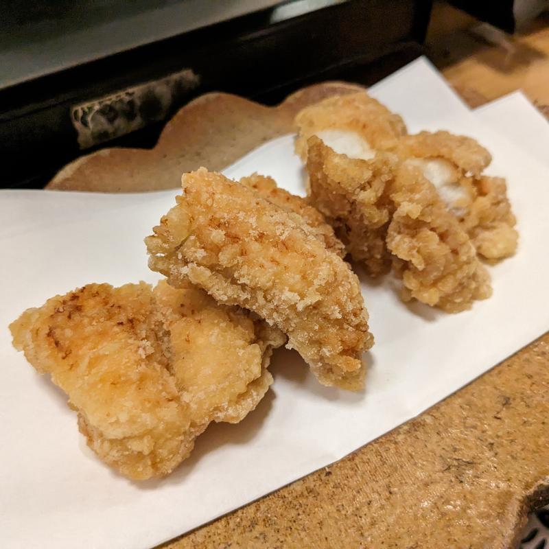 河豚の唐揚げ(きくち )