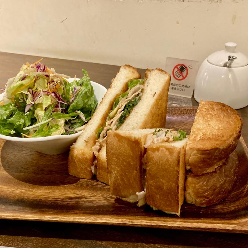 豚しゃぶサンドセット(バターブレンドコーヒー ダンケ)