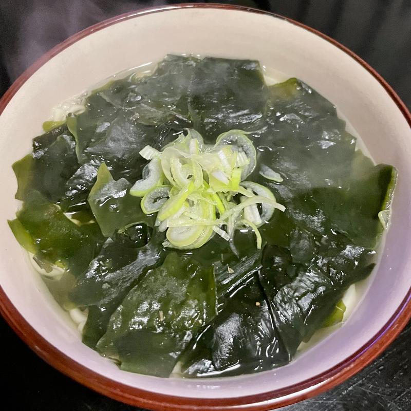 ワカメうどん(ベルクス 東墨田店)