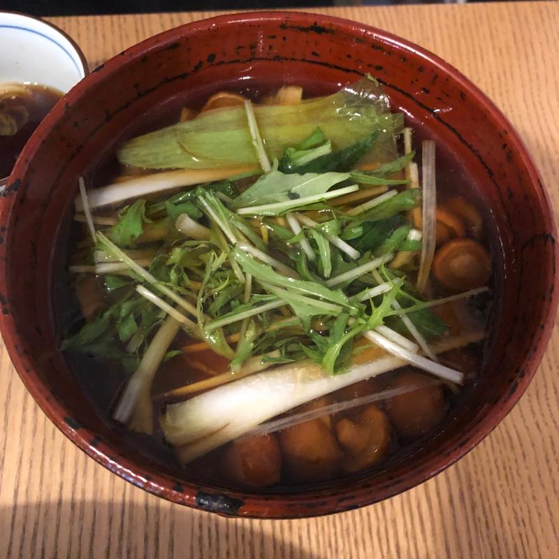 きのこ汁(桑風庵 本店)