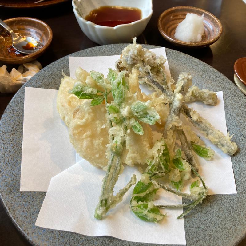 たけのこの天ぷら(可児藤蔵)