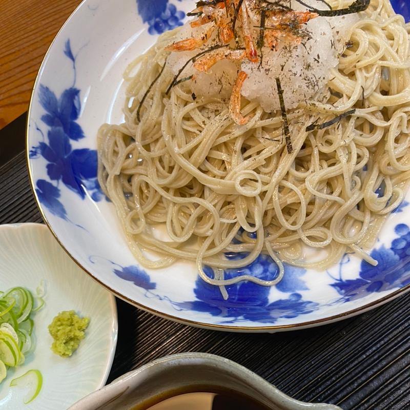 おろし冷やがけ(手打そば処 弐八矢)