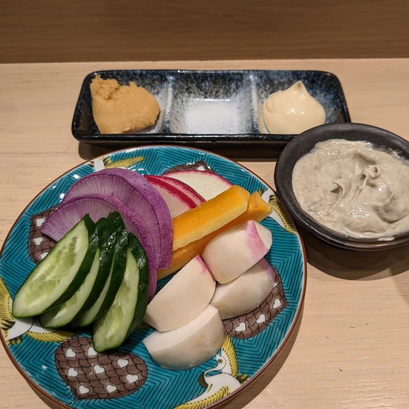 湘南野菜盛合せ(魚と酒はなたれ 横浜西口一番街)