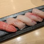 本日の握り5貫