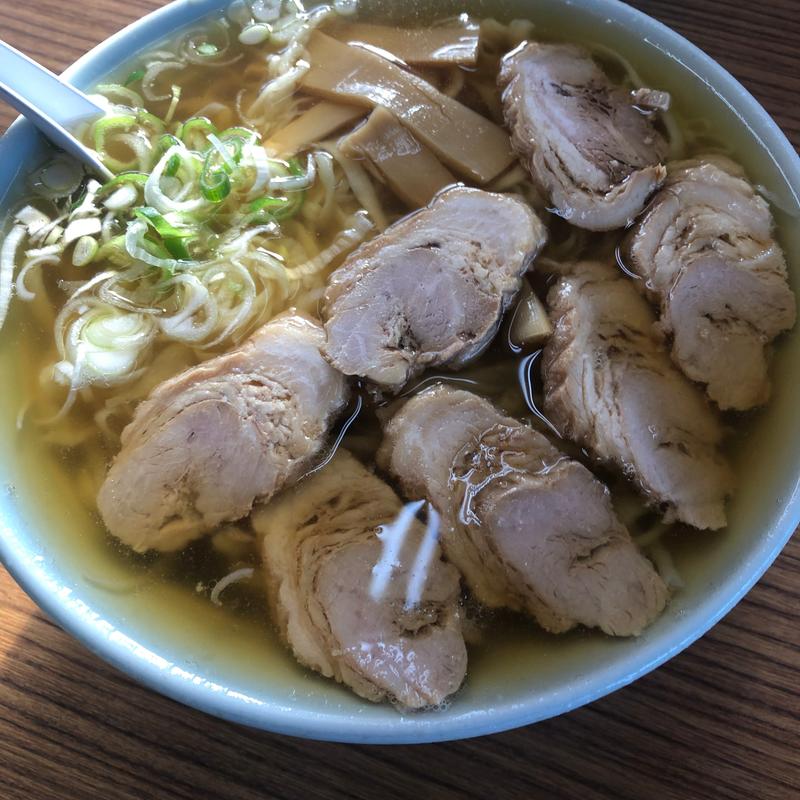 チャーシュー麺【大盛】(ラーメン まるしま)