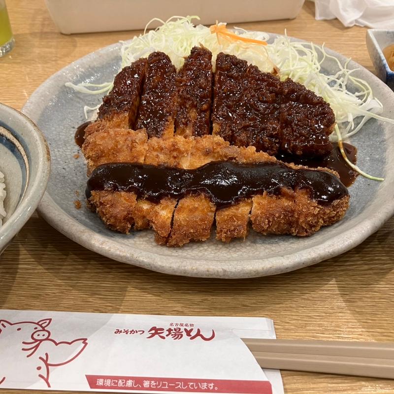 わらじ定食(矢場とん 中部国際空港店 （やばとん）)