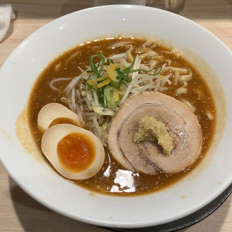 味玉炙り濃厚味噌(麺屋 音 別邸)