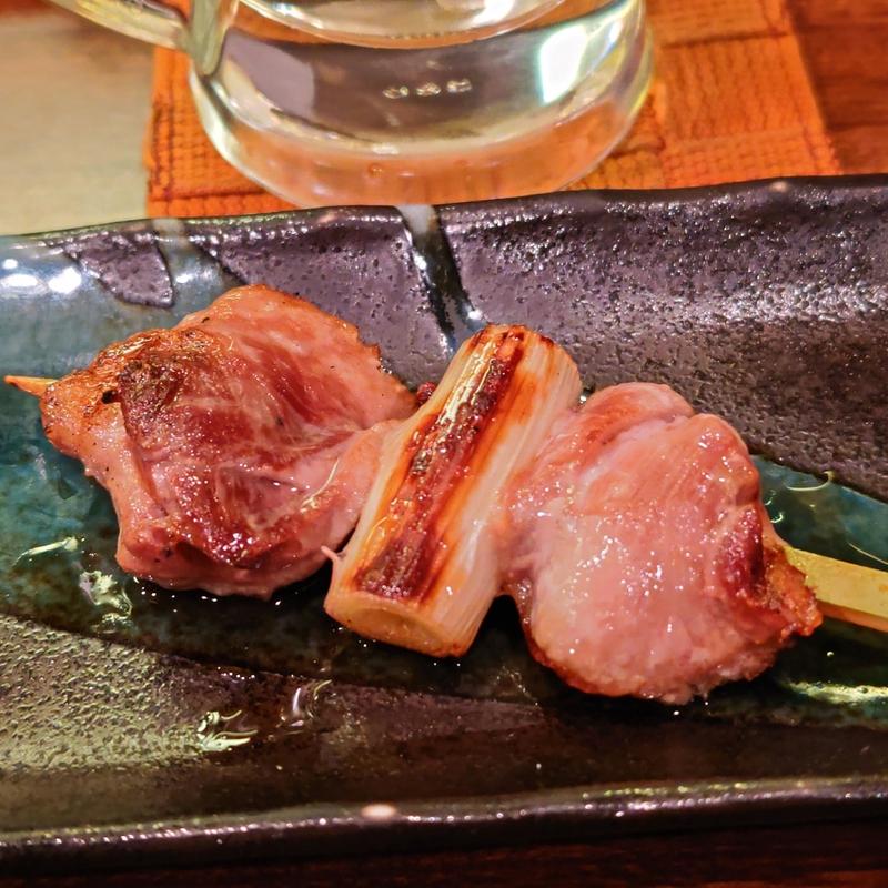 鮪ホホねぎま(焼き鳥 華蔵(かぐら))