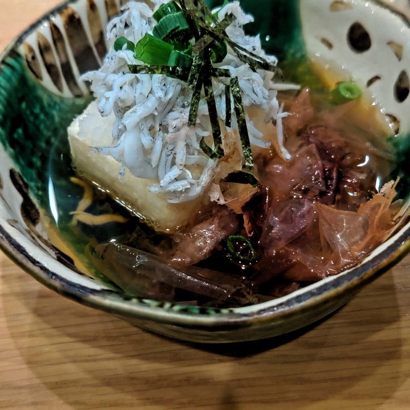 お通し(魚と酒はなたれ 野毛五番街店)