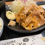 生姜焼き定食(しょうが焼きBaKa 赤坂見附店)