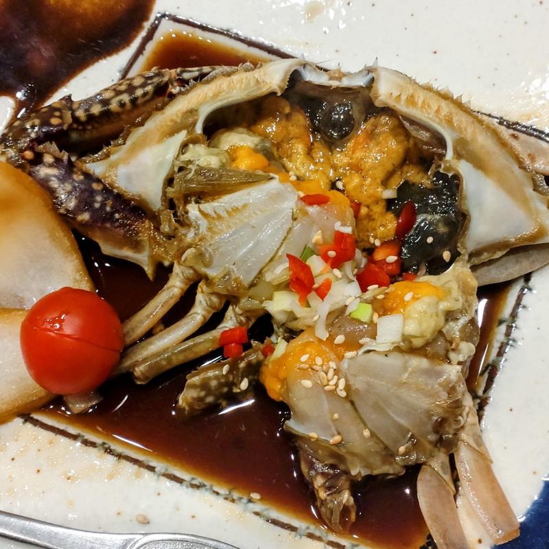 カンジャンケジャン(トシオブ 韓国料理屋 韓国刺身専門店)