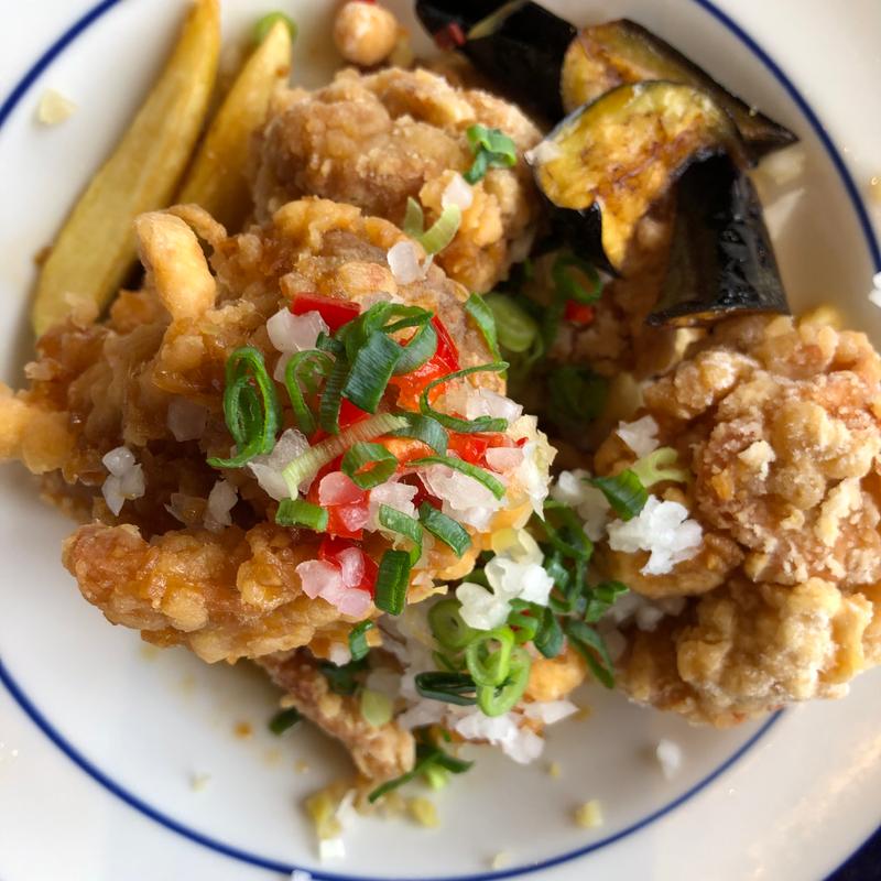 油淋鶏定食(ゴールデンタイガー 六本木)