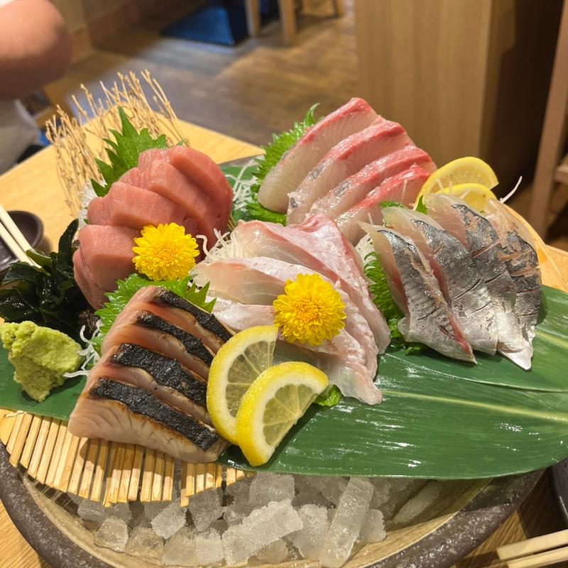 5点盛(魚の四文屋　三鷹店)