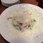 北海道中札内鶏の”白雪”シーザーサラダ