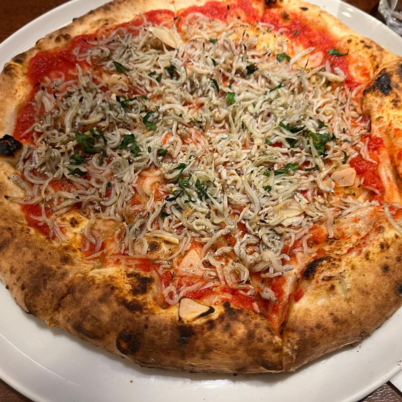 釜揚げシラスのチチニエリ(北海道イタリアン ミアボッカ 札幌エスタ店)