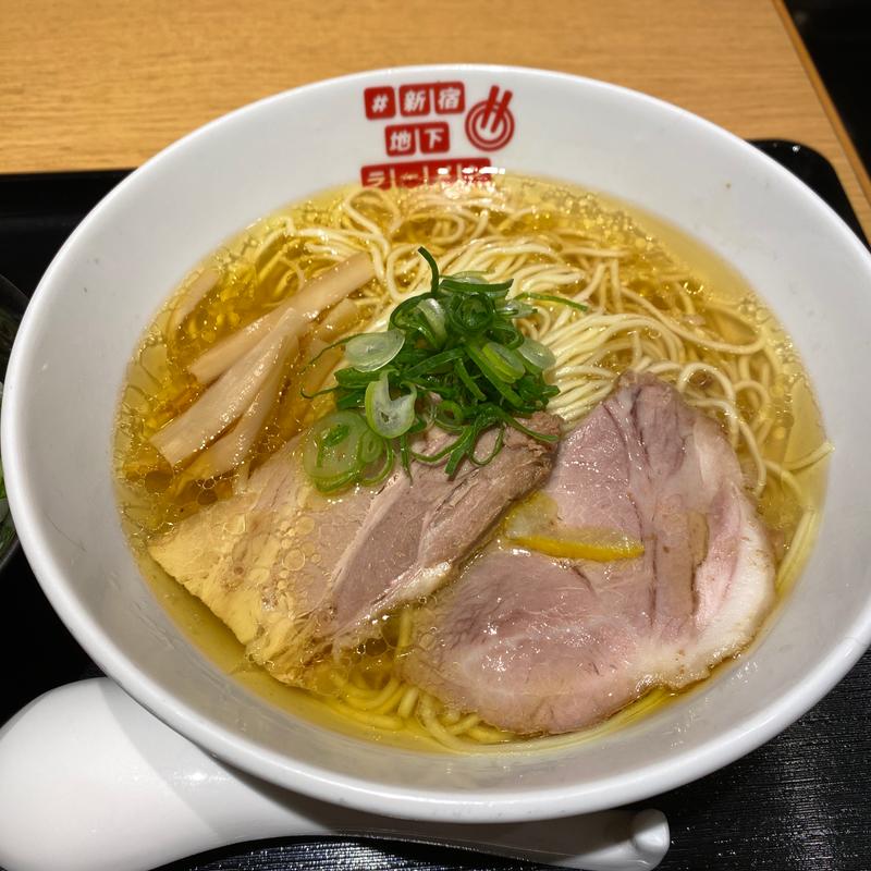 京都白だし中華そば(煮干そば 藍)