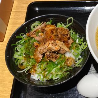 九条ネギ焼豚丼(煮干そば 藍)
