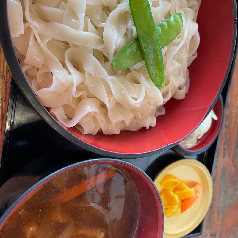 冷やしほうとう(甲州ほうとう小作石和駅前通り店)