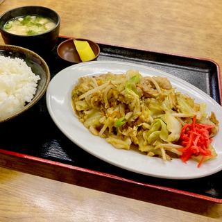 野菜炒め定食(大衆食堂 南海)