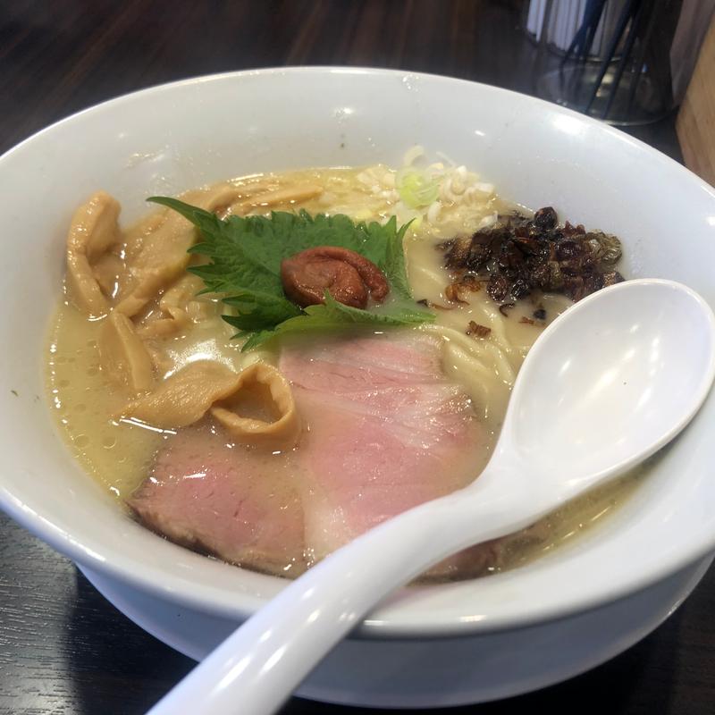 特濃鶏白湯麺(鶏白湯ラーメン専門店 鶏ふじ)
