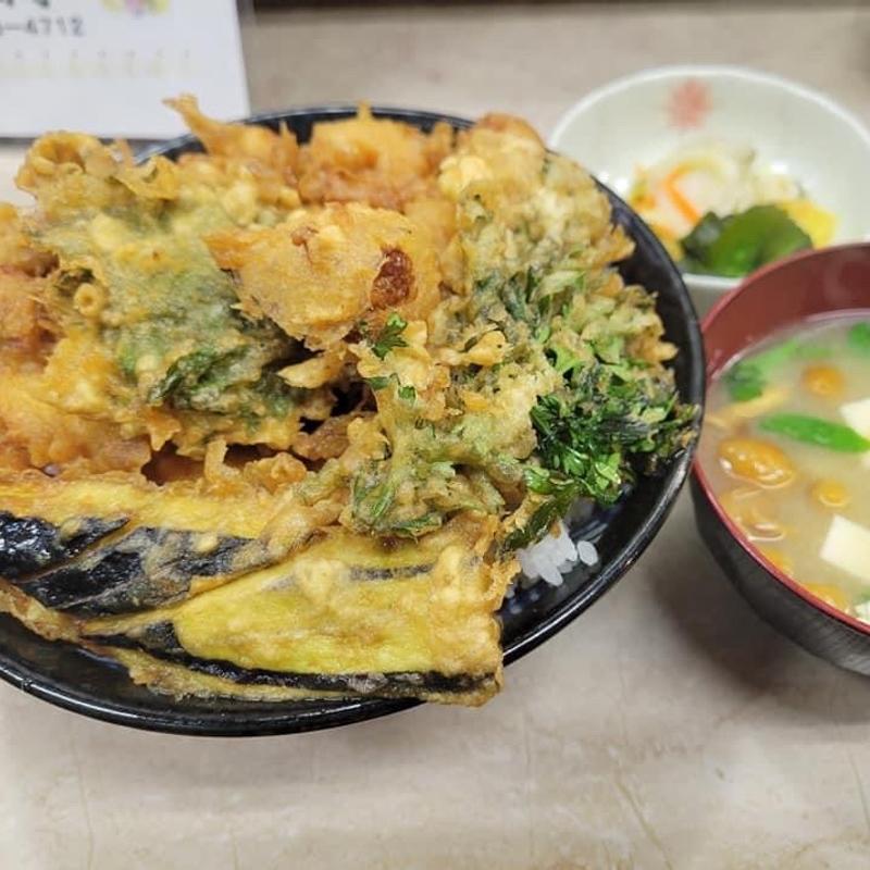 かきあげ天丼(天ぷら 天義)