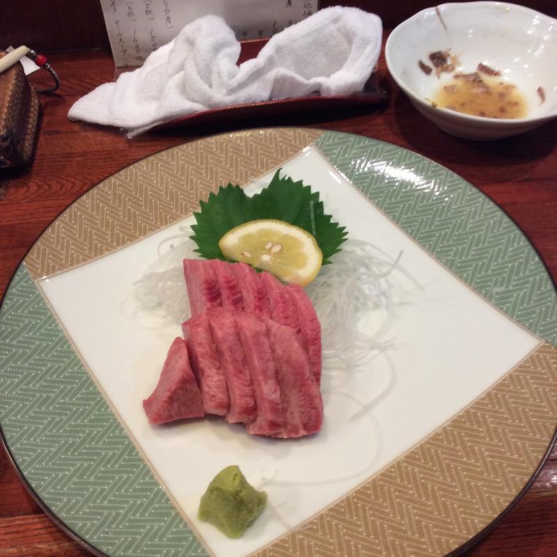 たんの冷製スライス(閣 ぶらんど－む店 （かく）)