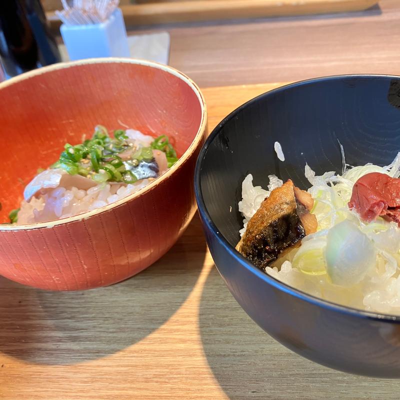 選べるさば丼 ハーフ&ハーフ(とろさば料理専門店 SABAR 浜松町大門店)